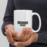 Monkey Hanger Large Coffee Mug